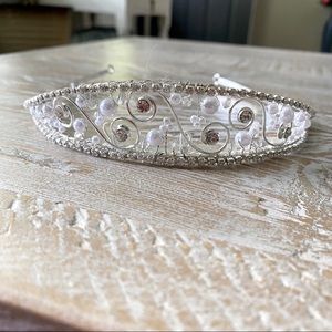 👑Pretty Elegant Wedding Princess Tiara👰🏻‍♀️ David’s Bridal | formal or dress up
